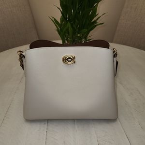Pebble Leather Willow Shoulder Bag